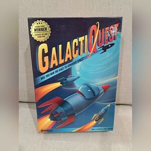 Galactiquest Board Game by Pressman Win The Race To Conquer Space- COMPLETE